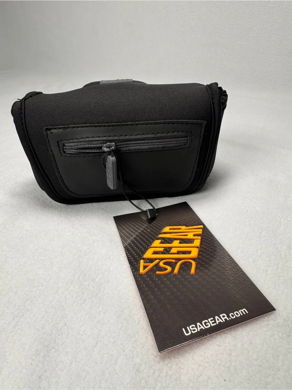 USA GEAR Black Neoprene Camera Case